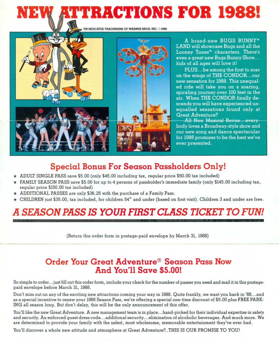 How Much Is A Season Pass At Six Flags Great Adventure